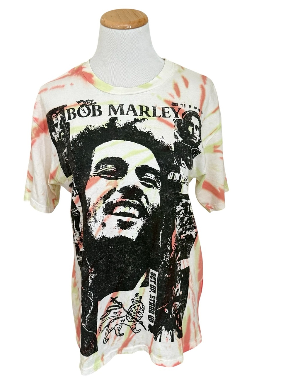 Daydreamer Bob Marley Tie-Dye Graphic T-Shirt